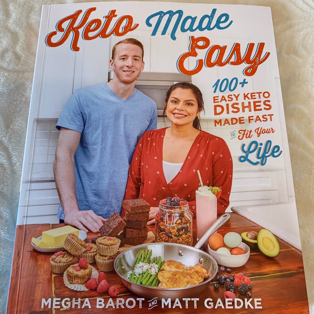 Keto made easy cook book.